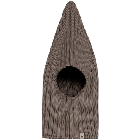 Huttelihut Cinder Melange Balaclava Pixie Wool Knit
