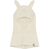 Huttelihut Off-White Balaclava Ears Wool Knit