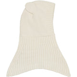 Huttelihut Off-White Balaclava Ears Wool Knit