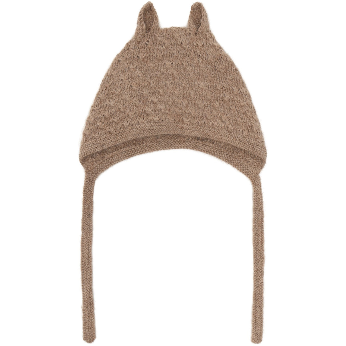 Huttelihut Atmosphere Bonnet Ears Alpaca Wool Knit