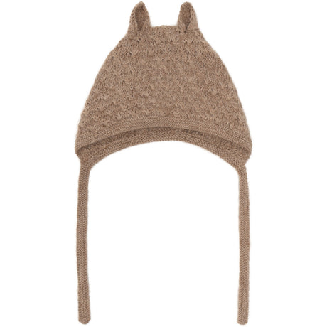 Huttelihut Atmosphere Bonnet Ears Alpaca Wool Knit