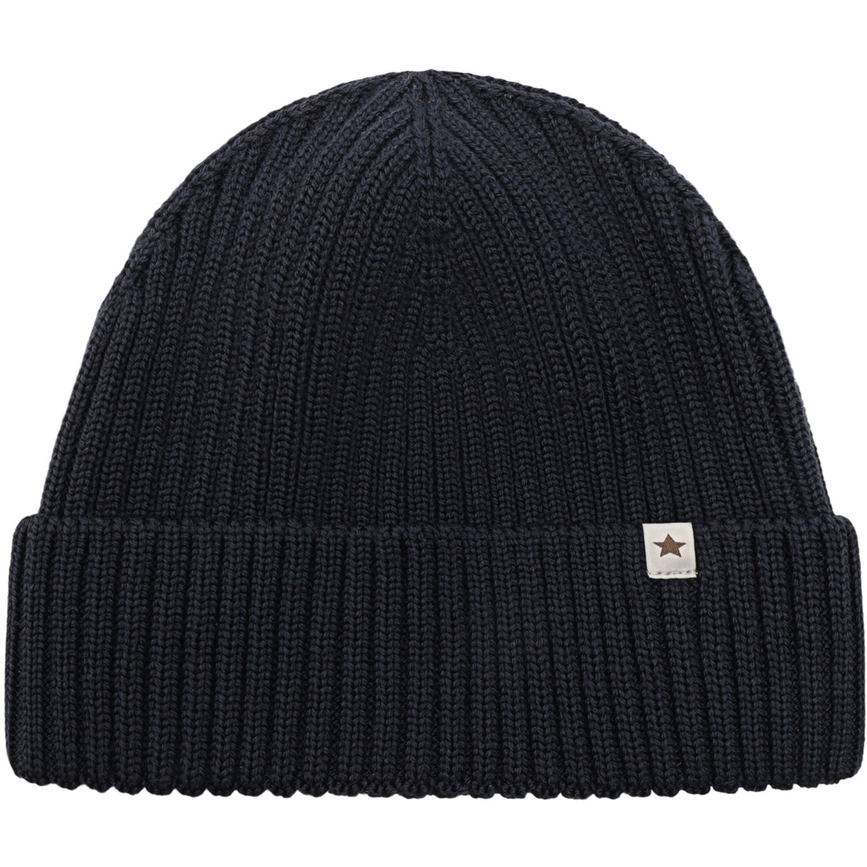 Huttelihut Dark Navy Beanie Wool Knit