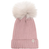 Huttelihut Woodrose Hat Knit Alpaca Pompom