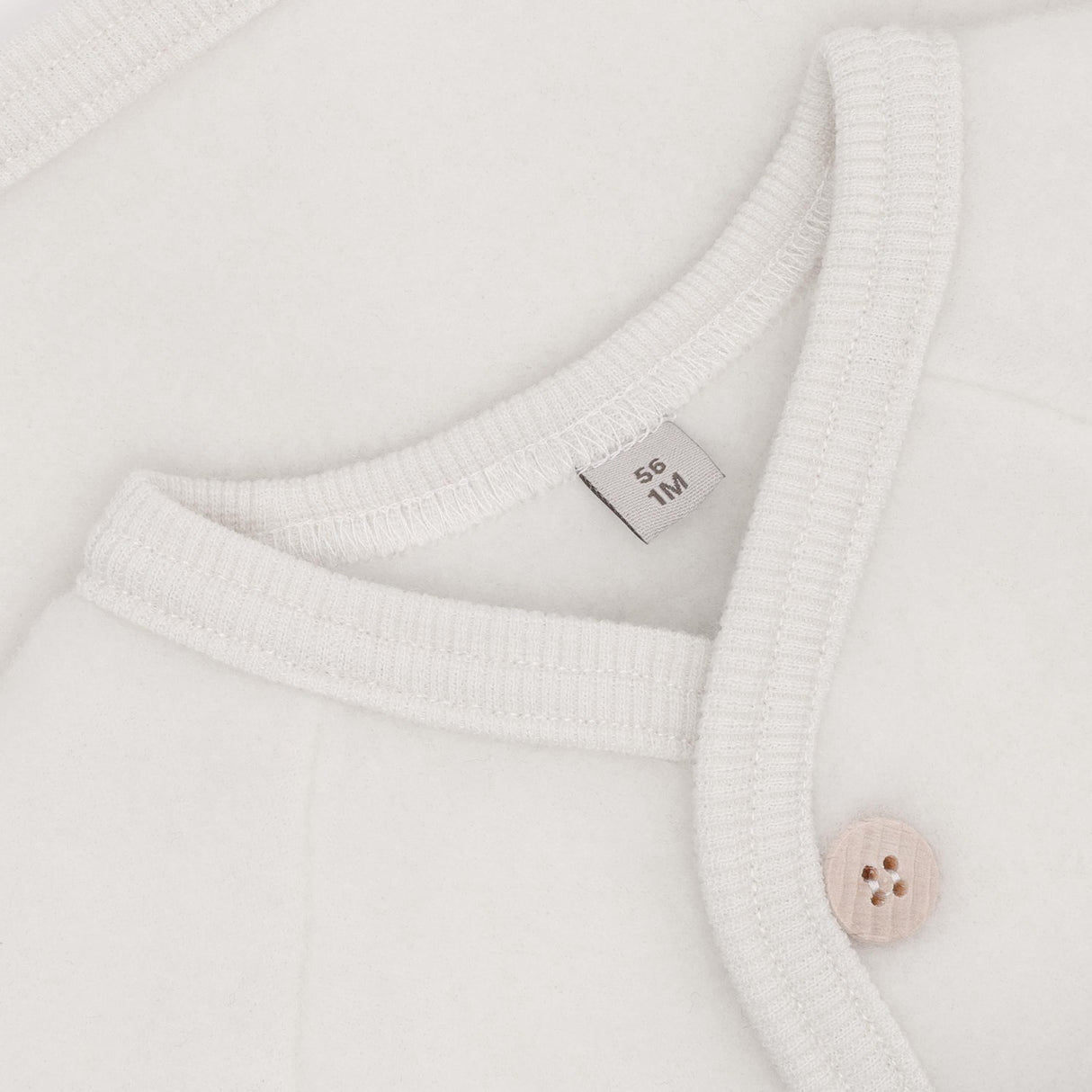 Huttelihut Tofu Jacket Wool Fleece W. Buttons