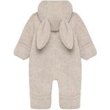 Huttelihut Camel Melange Pram Suit Ears Wool Fleece