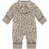 Huttelihut Camel Melange Pram Suit Ears Wool Fleece Jac