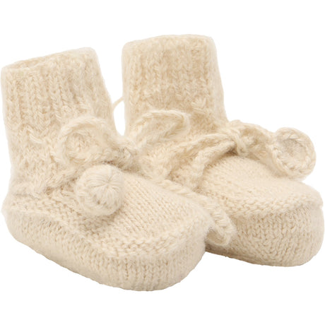 Huttelihut Off-White Footies Alpaca Wool Knit