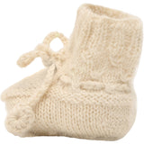 Huttelihut Off-White Footies Alpaca Wool Knit