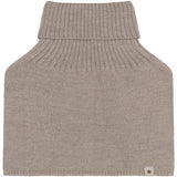 Huttelihut Camel Melange Neck Warmer Wool Knit