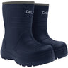 CeLaVi Navy Thermal Wellies - Embossed