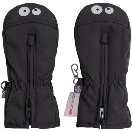 Color Kids Phantom Mittens W. Zipper