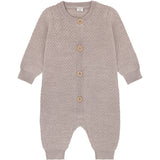 CeLaVi Mocha Meringue Melange Jumpsuit - Knitted