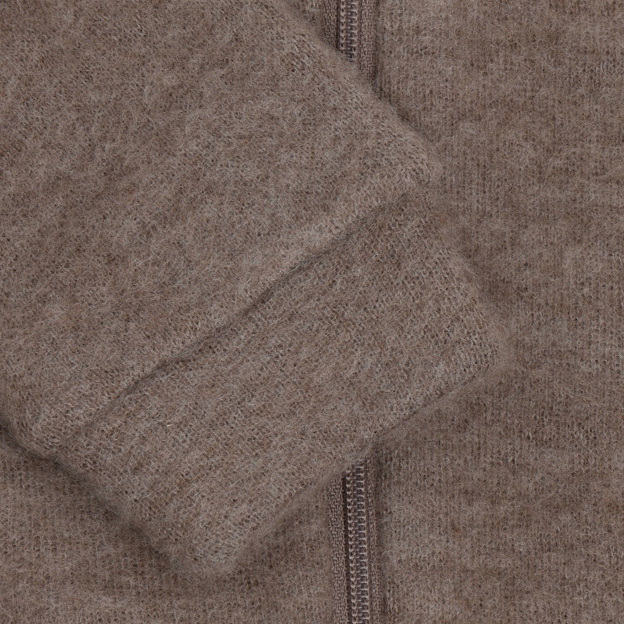 CeLaVi Walnut Jacket W/Zipper - Soft Wool