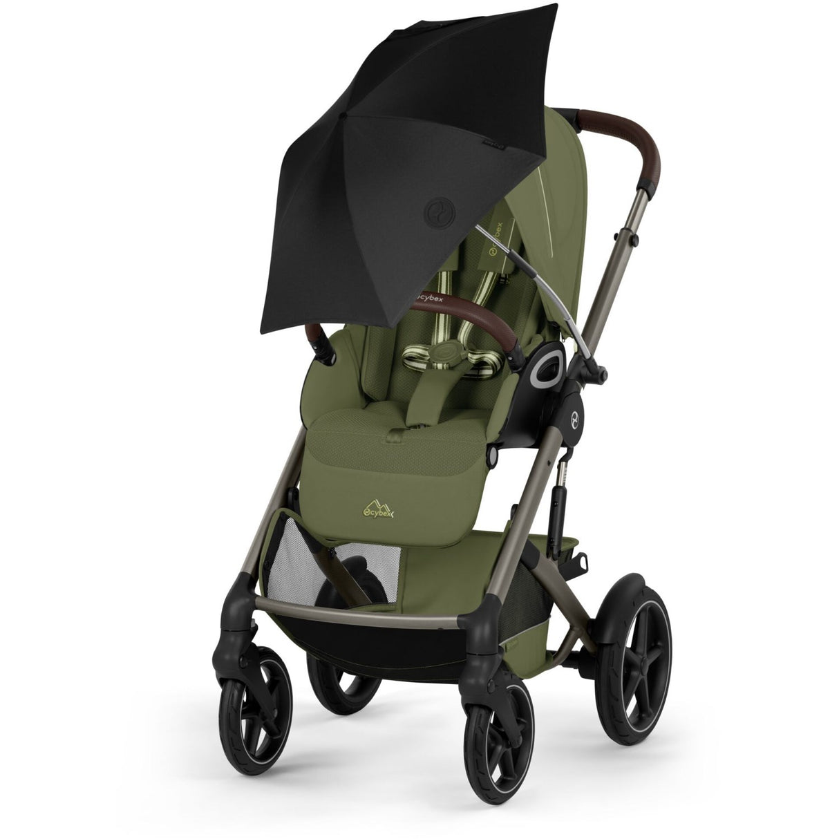 Cybex Moss Green Talos S Lux Tpe Including Foldable Cot