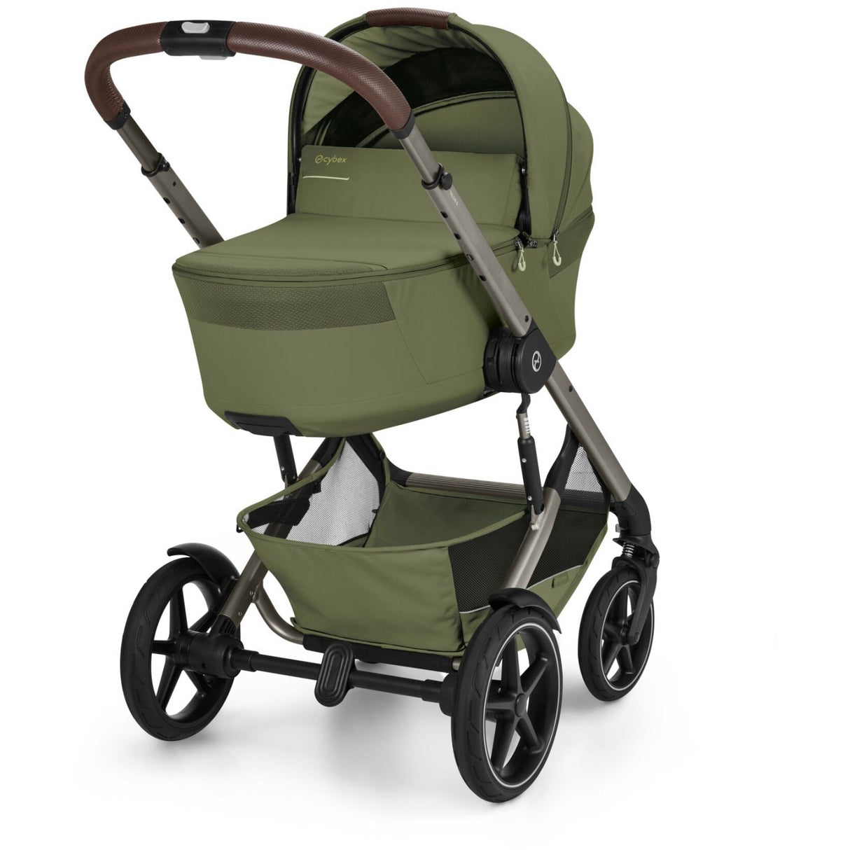 Cybex Moss Green Talos S Lux Tpe Including Foldable Cot