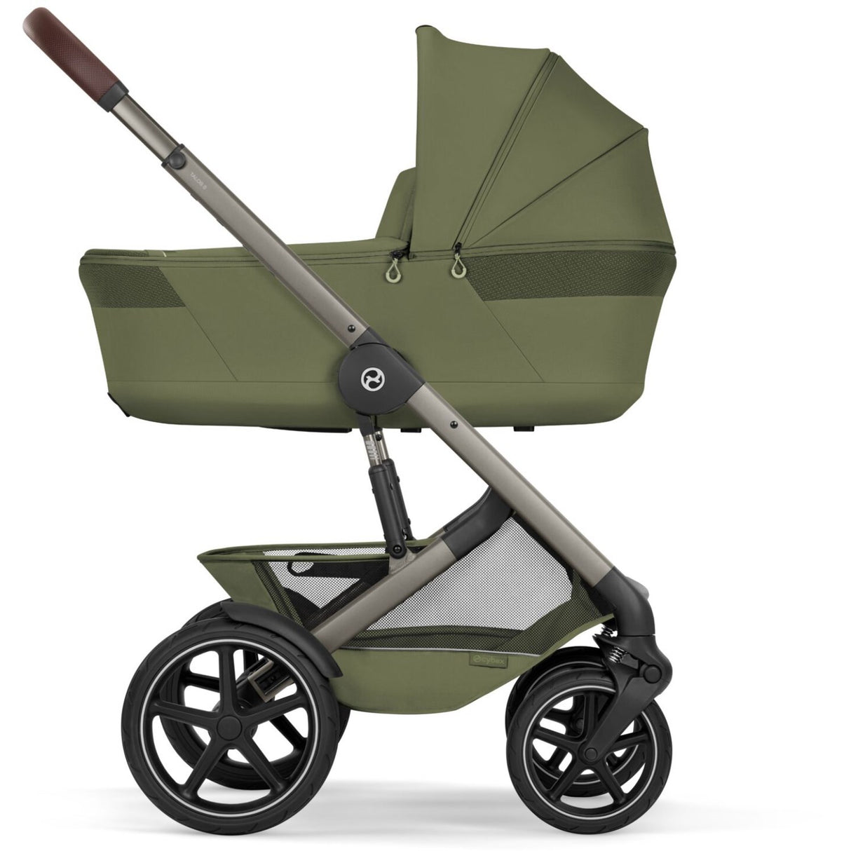 Cybex Moss Green Talos S Lux Tpe Including Foldable Cot
