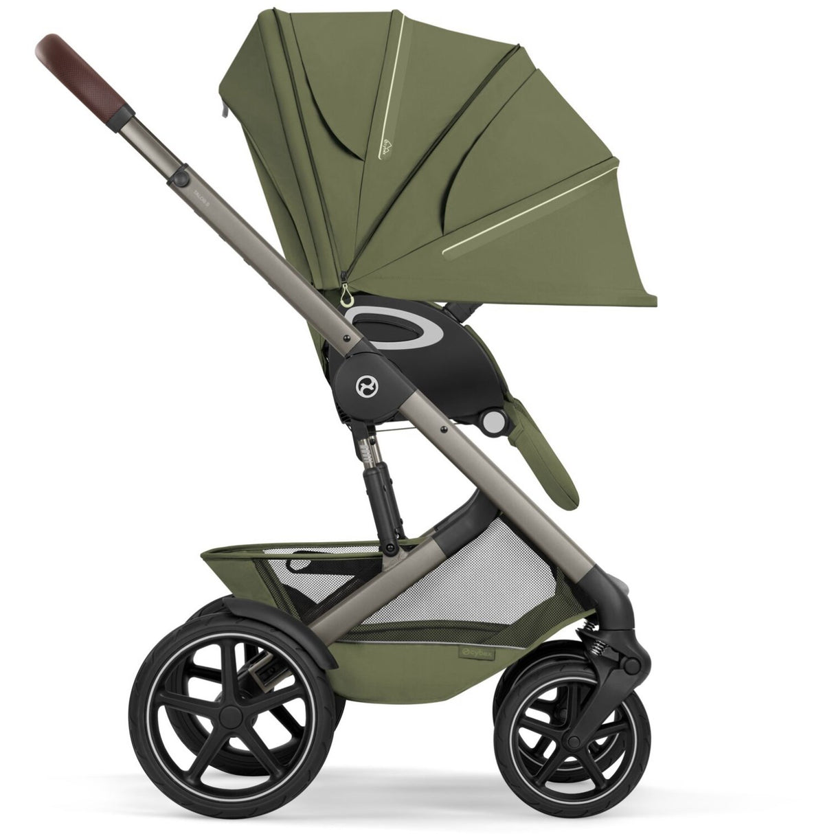 Cybex Moss Green Talos S Lux Tpe Including Foldable Cot