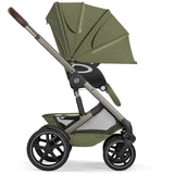 Cybex Moss Green Talos S Lux Tpe Including Foldable Cot