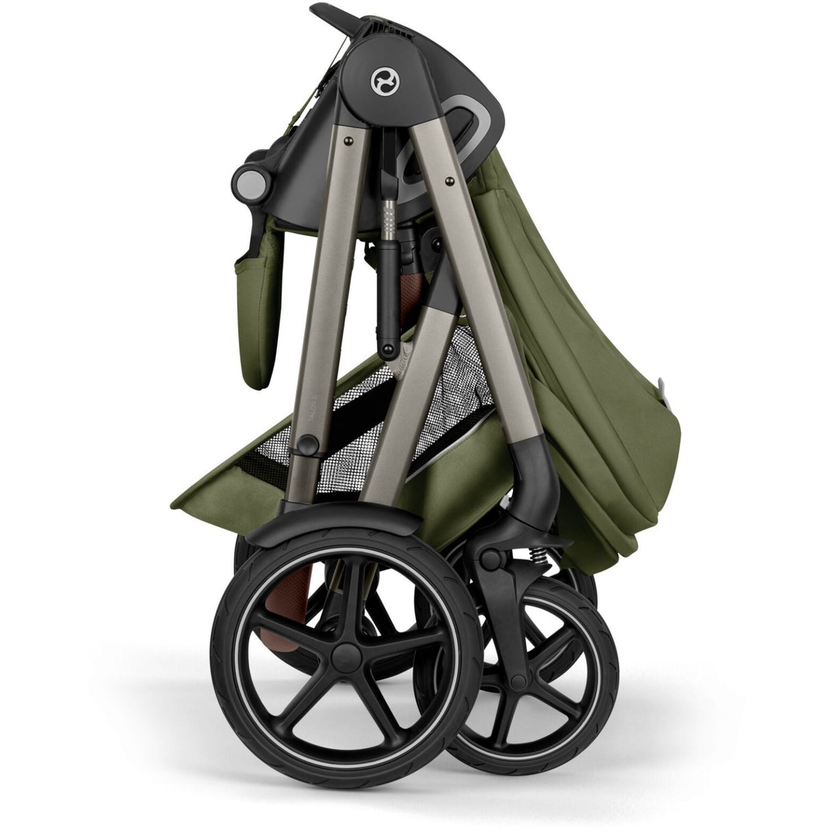 Cybex Moss Green Talos S Lux Tpe Including Foldable Cot