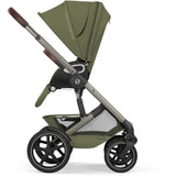 Cybex Moss Green Talos S Lux Tpe Including Foldable Cot