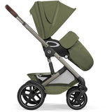 Cybex Moss Green Talos S Lux Tpe Including Foldable Cot