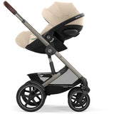 Cybex Almond Beige Talos S Lux Tpe Including Foldable Cot