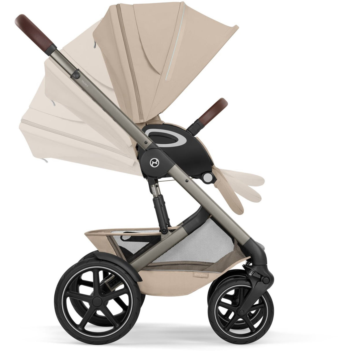 Cybex Almond Beige Talos S Lux Tpe Including Foldable Cot