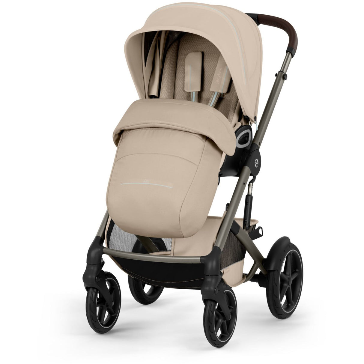 Cybex Almond Beige Talos S Lux Tpe Including Foldable Cot