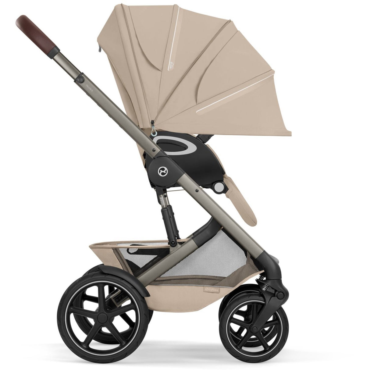 Cybex Almond Beige Talos S Lux Tpe Including Foldable Cot