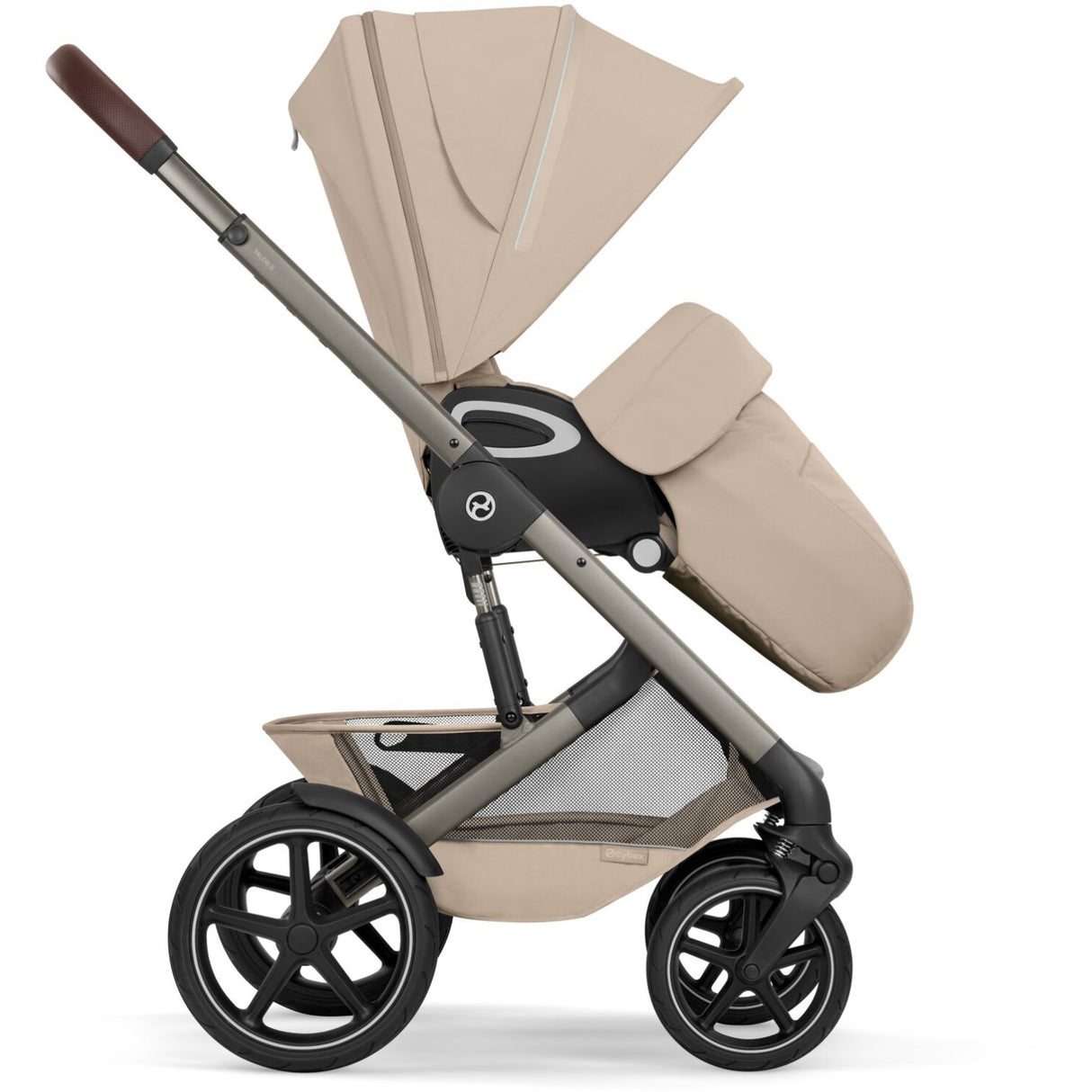 Cybex Almond Beige Talos S Lux Tpe Including Foldable Cot