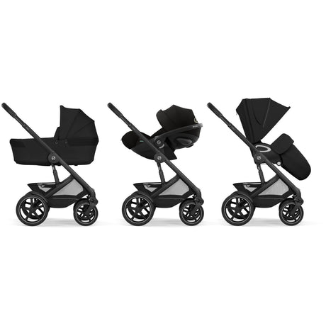 Cybex Moon Black Talos S Lux Blk Including Foldable Cot