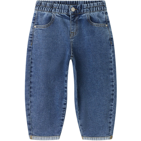Name It Medium Blue Denim Nmfbella Barrel Dnm Jeans 4431-Bc