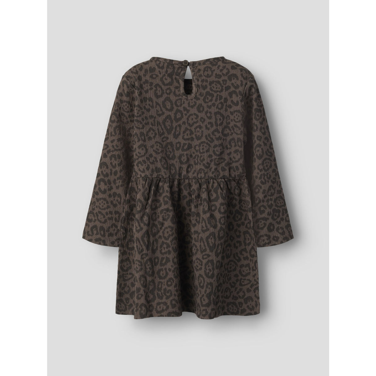 Name It Chocolate Brown Nmflinna Ls Dress