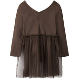 Name It Chocolate Martini Nmfdaisy Ls Slim Dress