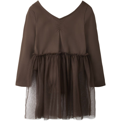 Name It Chocolate Martini Nmfdaisy Ls Slim Dress