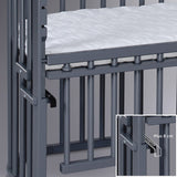 babybay® Grey Varnished Maxi Comfort Plus Co-sleeper