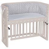 babybay® Beige Varnished Maxi Comfort Plus Co-sleeper