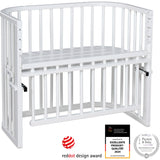 babybay® White Varnished Maxi Comfort Plus Co-sleeper