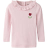 Name It Parfait Pink Nmfnaisy Ls Slim Top