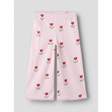 Name It Parfait Pink Nmfnancy Wide Swe Pants Bru