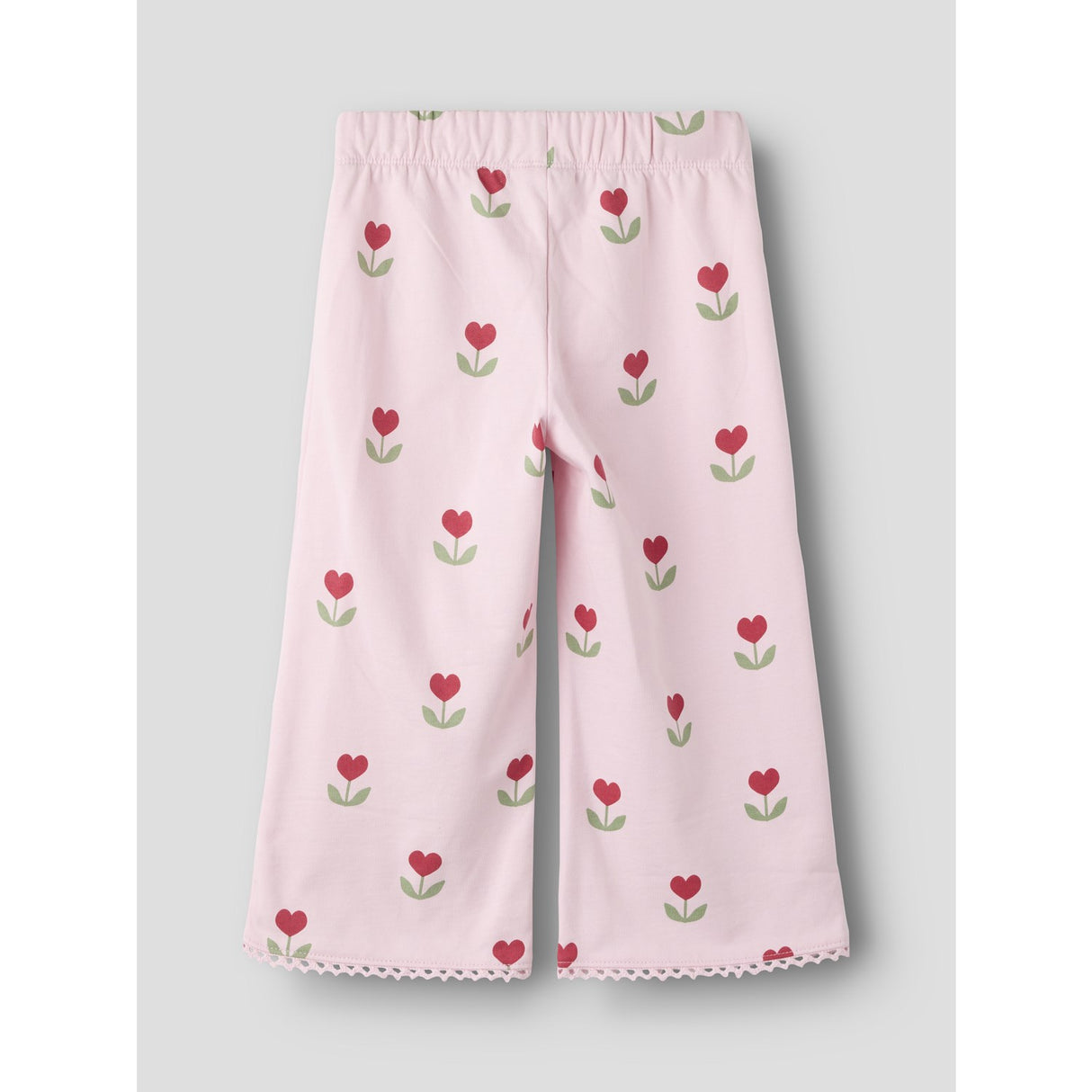 Name It Parfait Pink Nmfnancy Wide Swe Pants Bru
