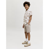 Jack & Jones Junior Vintage Khaki Jpstjaiden Patras Jogger Short Srt Jnr