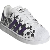 adidas Originals Crystal White Violet Ftwr White Superstar Ii C Sneakers