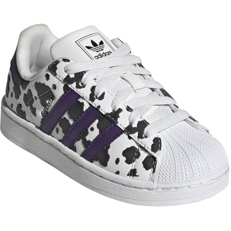 adidas Originals Crystal White Violet Ftwr White Superstar Ii C Sneakers