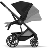 Cybex Moon Black Balios S Lux Blk Including Foldable Cot