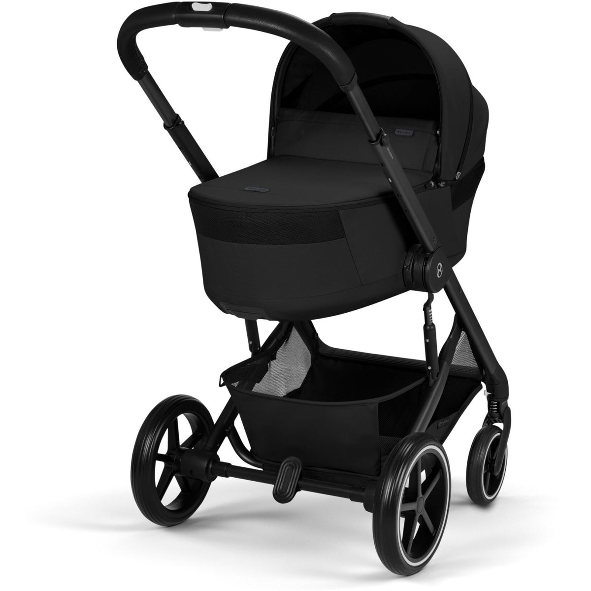 Cybex Moon Black Balios S Lux Blk Including Foldable Cot