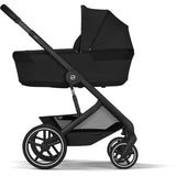 Cybex Moon Black Balios S Lux Blk Including Foldable Cot