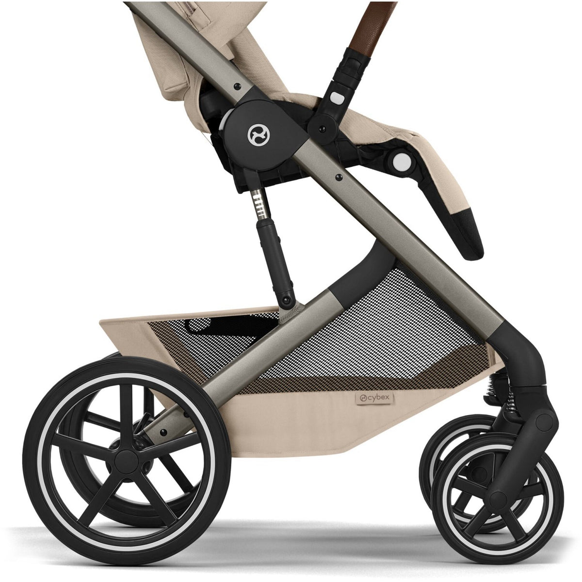 Cybex Almond Beige Balios S Lux Tpe Including Foldable Cot