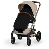 Cybex Almond Beige Balios S Lux Tpe Including Foldable Cot