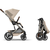 Cybex Almond Beige Balios S Lux Tpe Including Foldable Cot